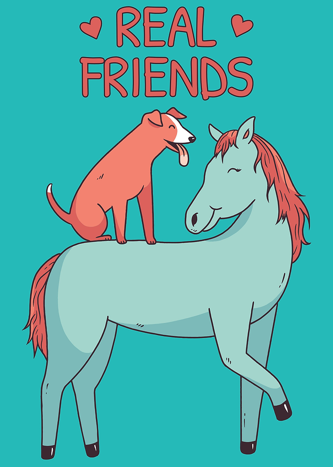 Horse and Dog