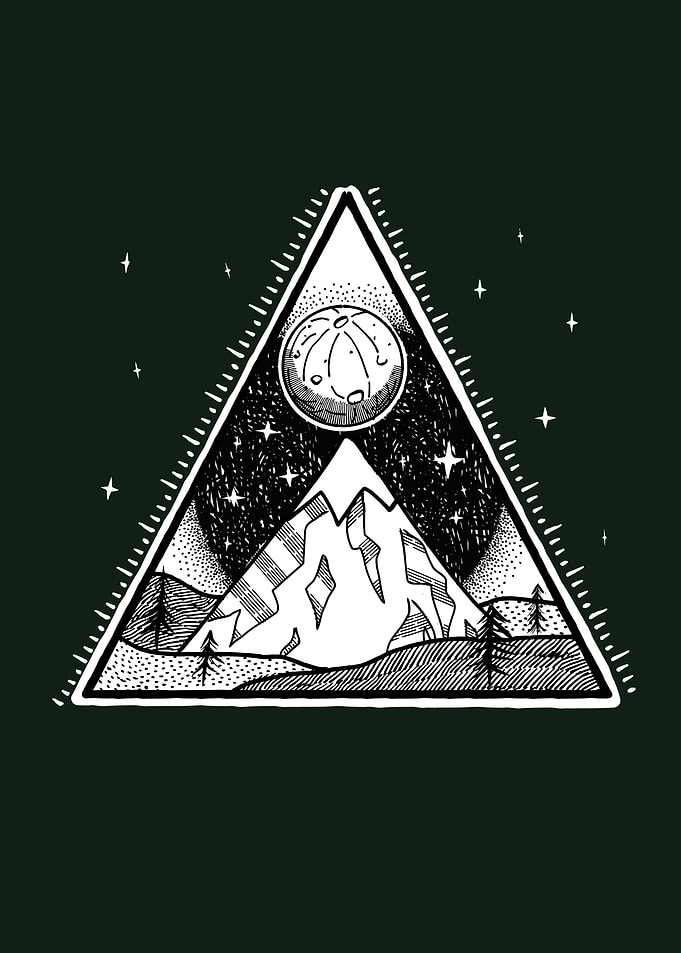Moon Mountain Darkness