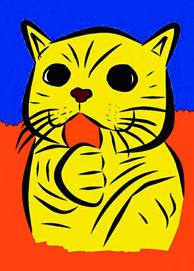 cat drawing
