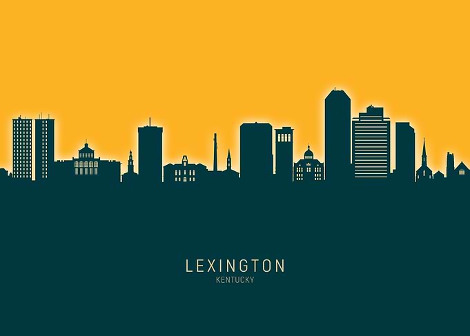 Lexington Skyline Kentucky
