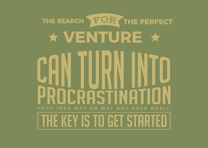 The key is to get started