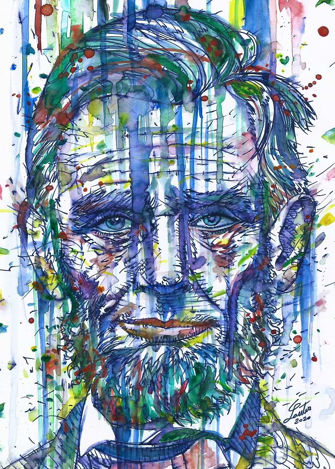 ABRAHAM LINCOLN portrait 1
