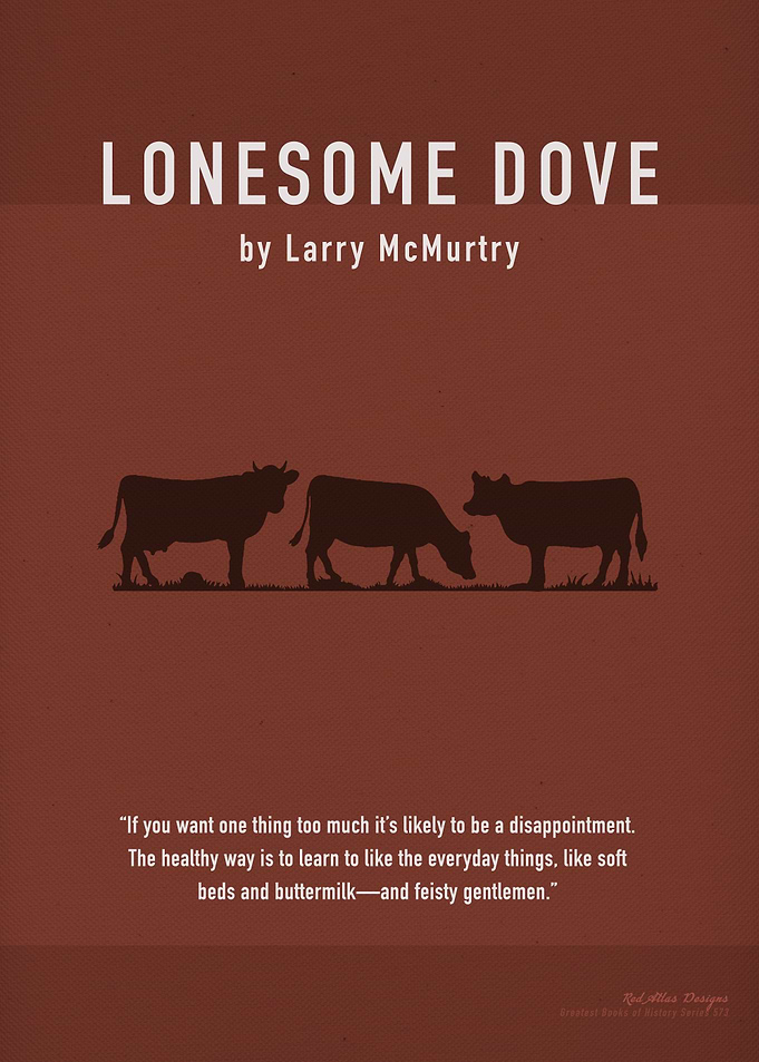Lonesome Dove Book Art