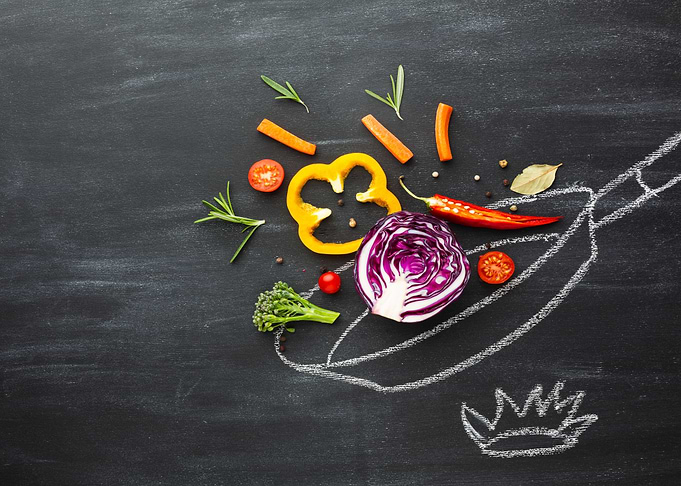 Cooking veggies