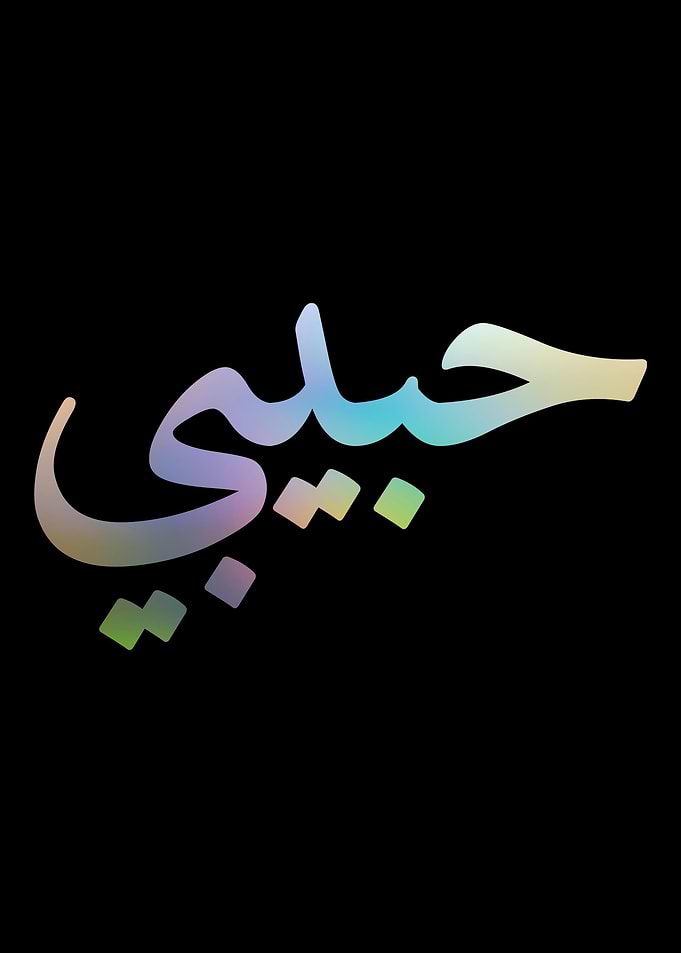 Habibi Arabic Letters Lov