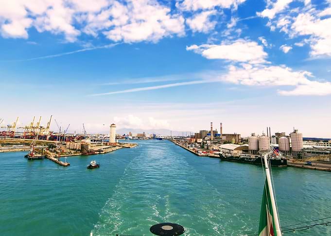 Leaving Livorno