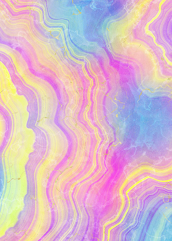Neon Agate Texture 08