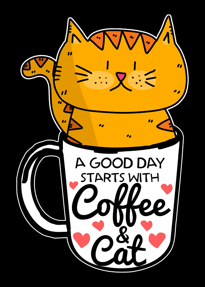 coffee and cat