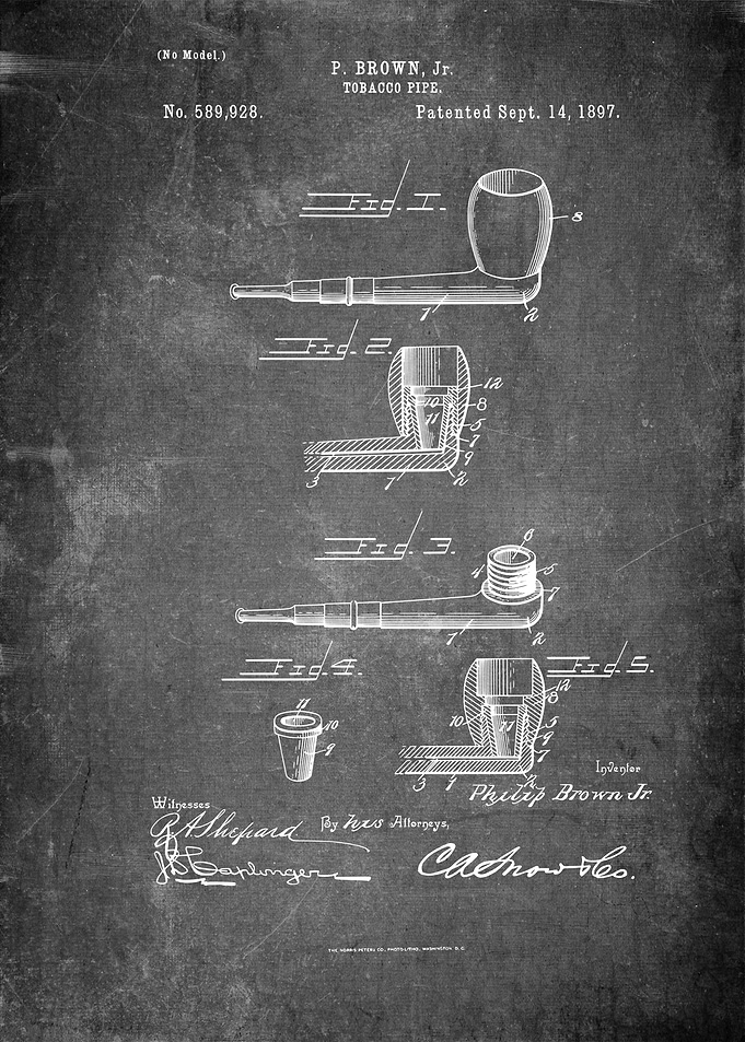 Tobacco Pipe Patent