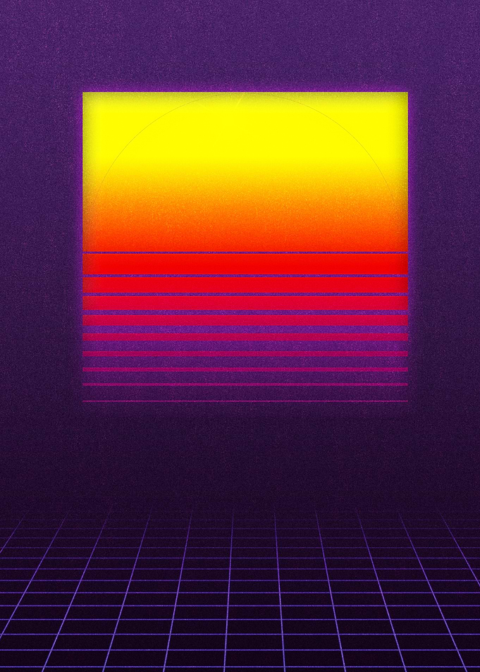 Outrun Sun Square