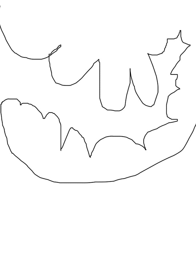 original abstract pen line