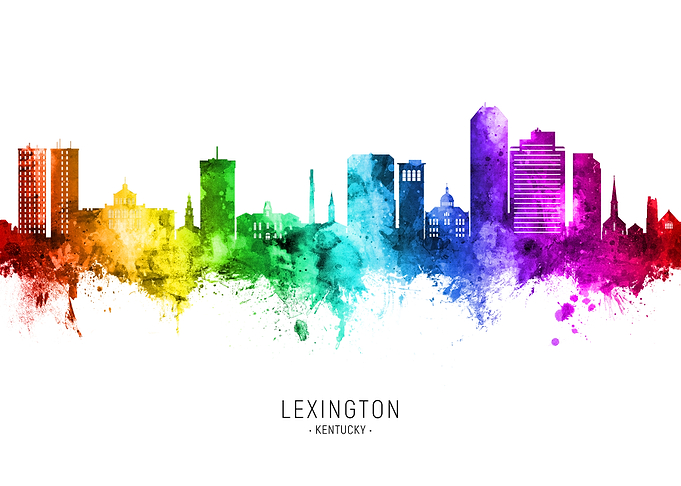 Lexington Skyline Kentucky