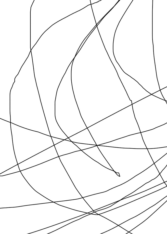 premium scribble abstract