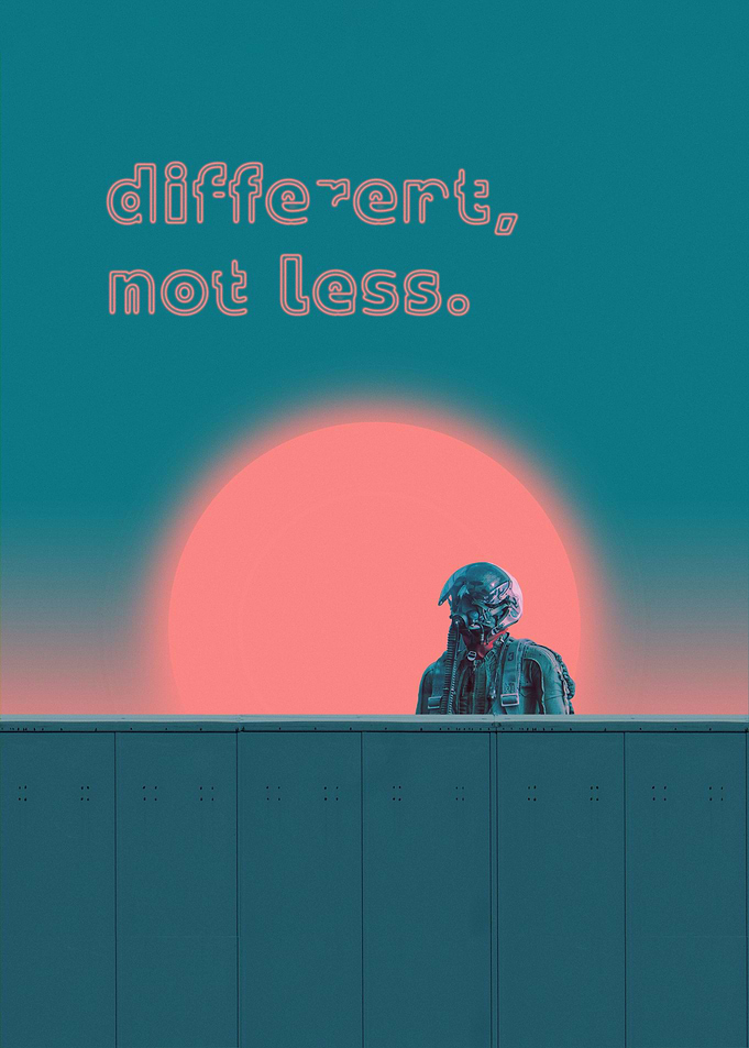 Different Not Less