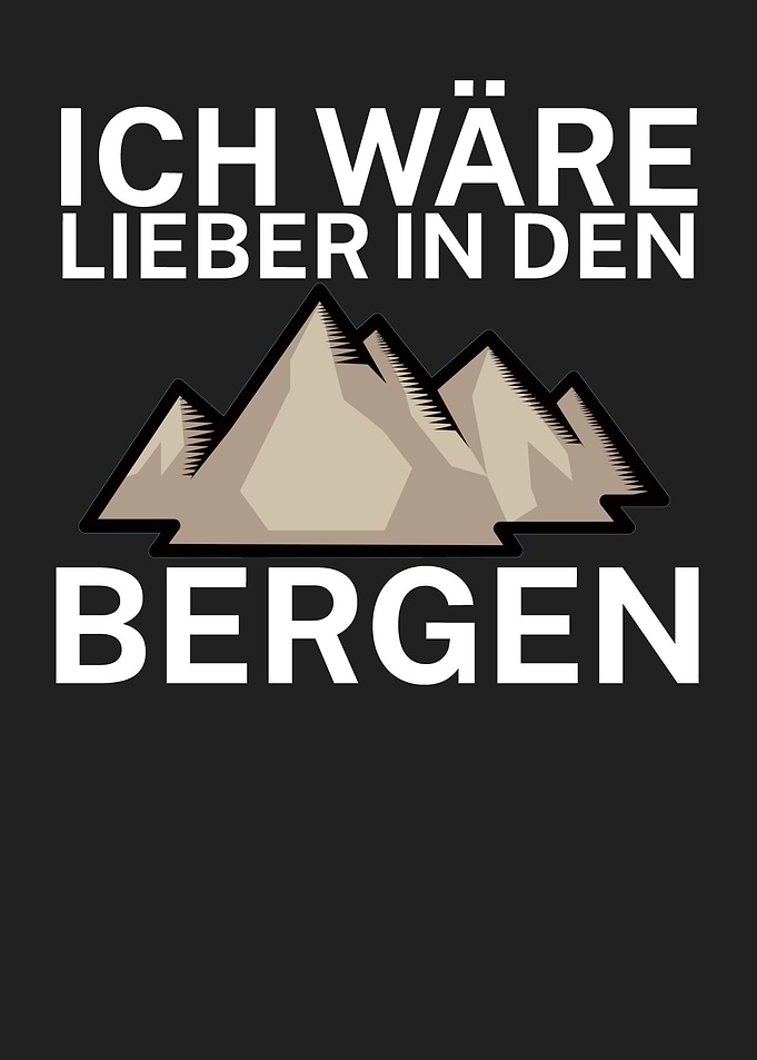 In den Bergen