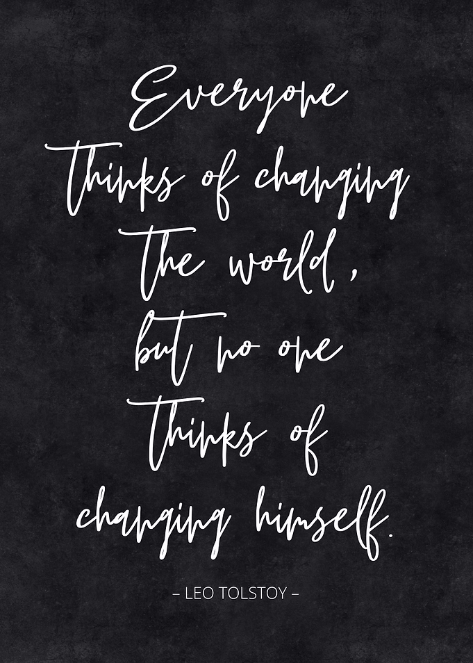 Classic Leo Tolstoy Quote