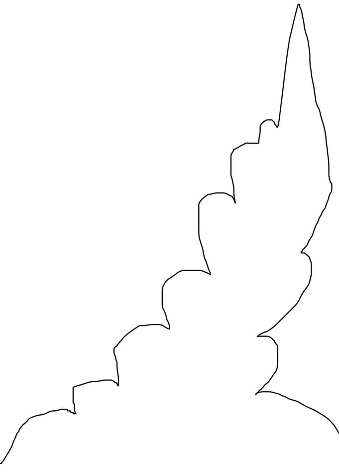 original abstract pen line