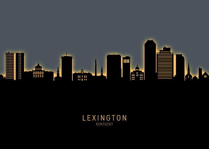 Lexington Skyline Kentucky