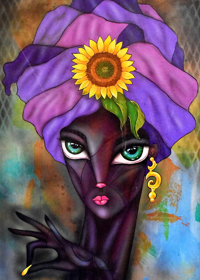 Sunflower girl