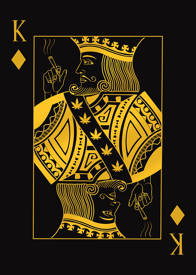 King of Diamonds Black