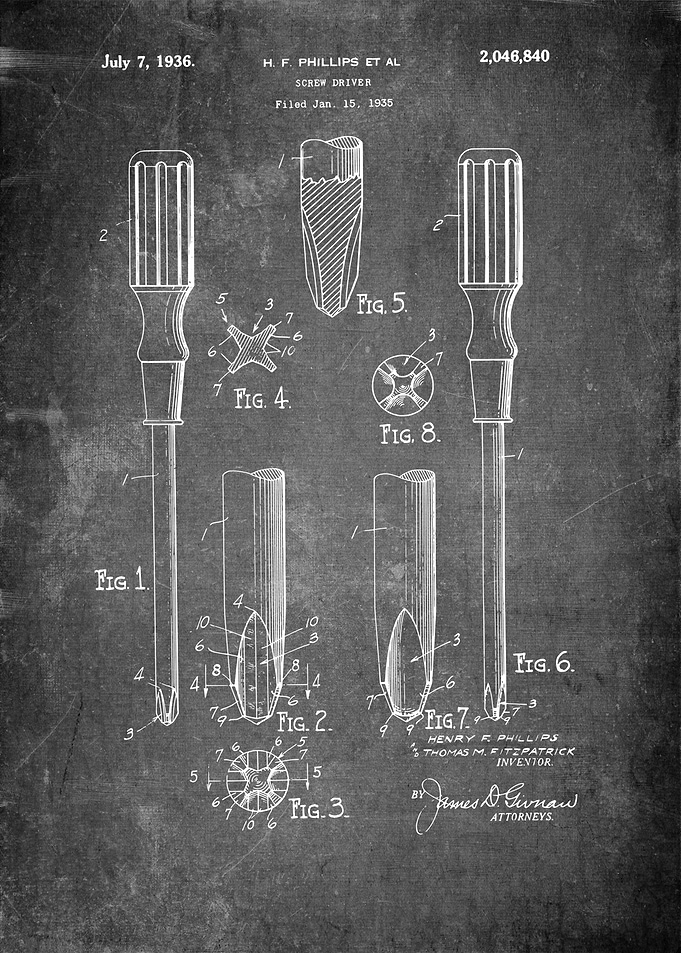 Screwdriver Patent