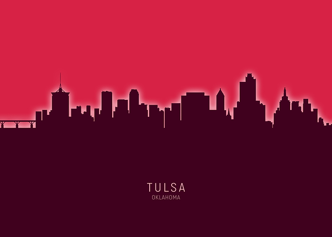 Tulsa Skyline Oklahoma