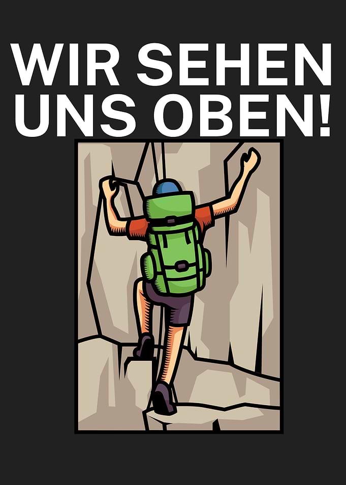 Wir sehen uns oben