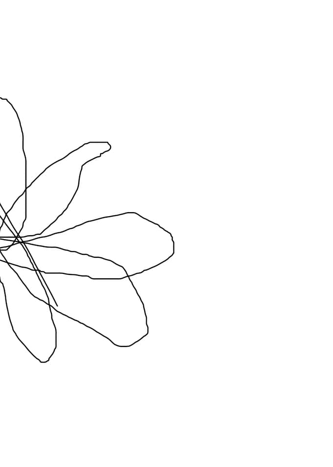original abstract line