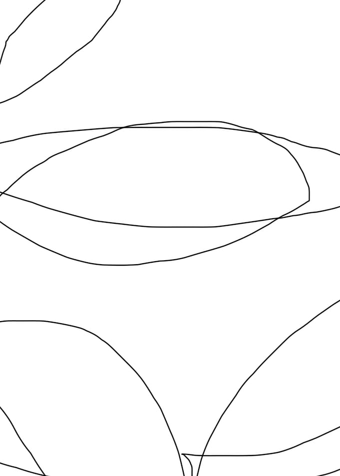 original abstract line
