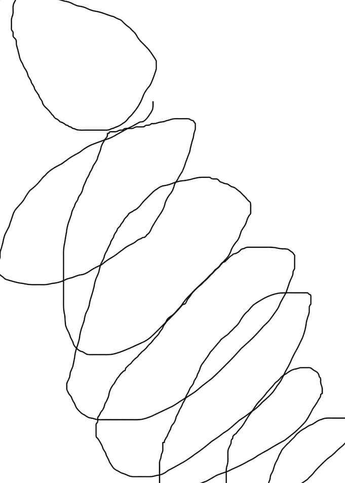 original line art
