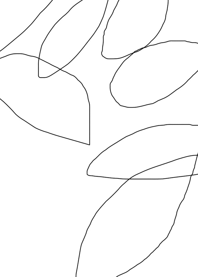original abstract line