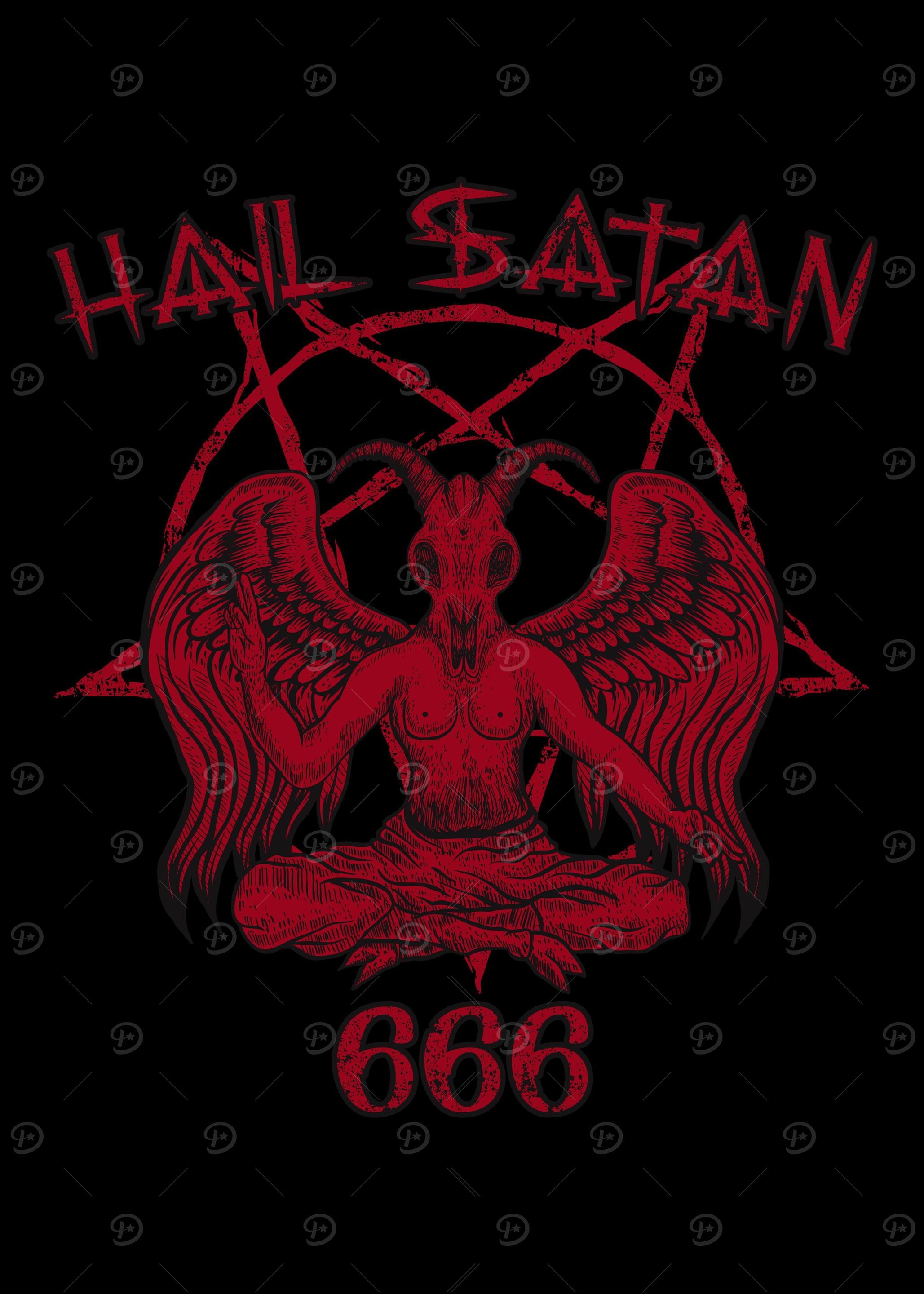Hail Satan Devil 666