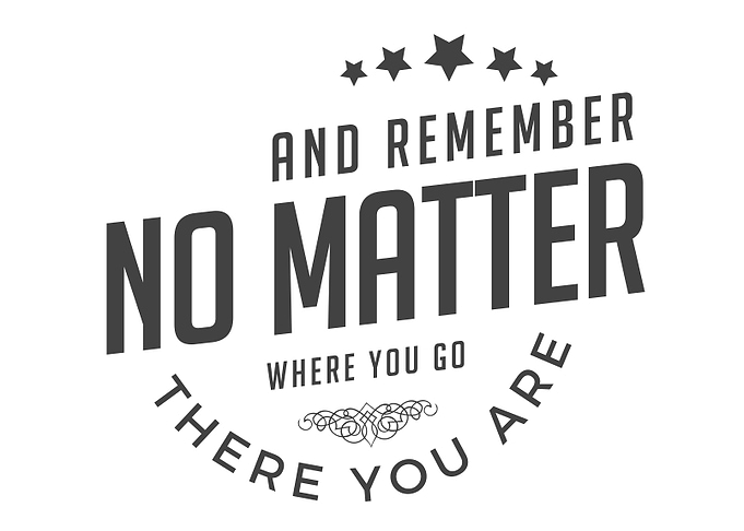 And remember