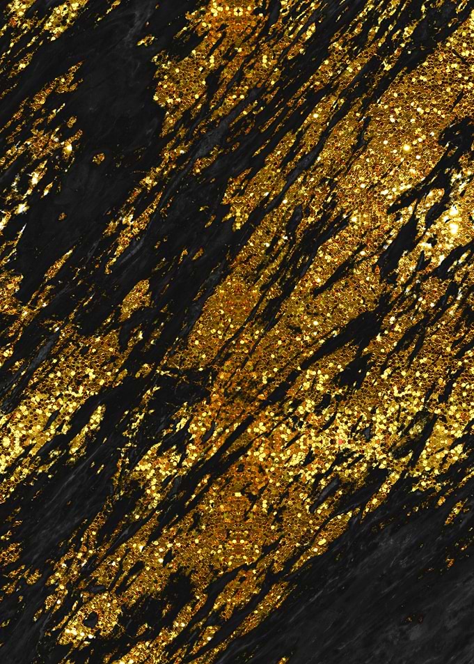 Black Gold Marble 04