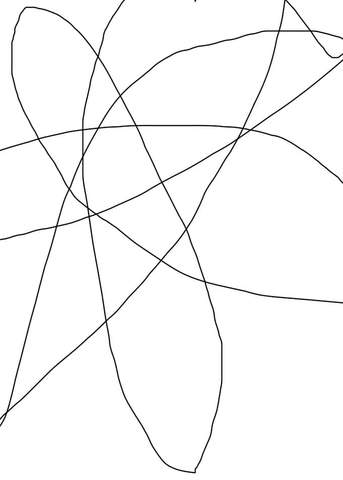 original abstract line