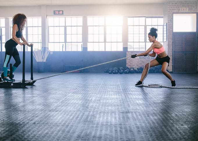 Fitness gym workout