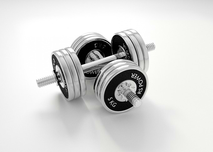 Fitness gym workout