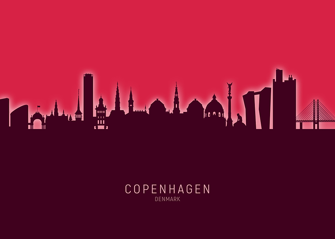Copenhagen Skyline Denmark