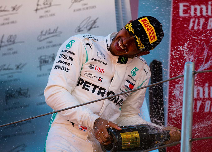 Spray the Champagne