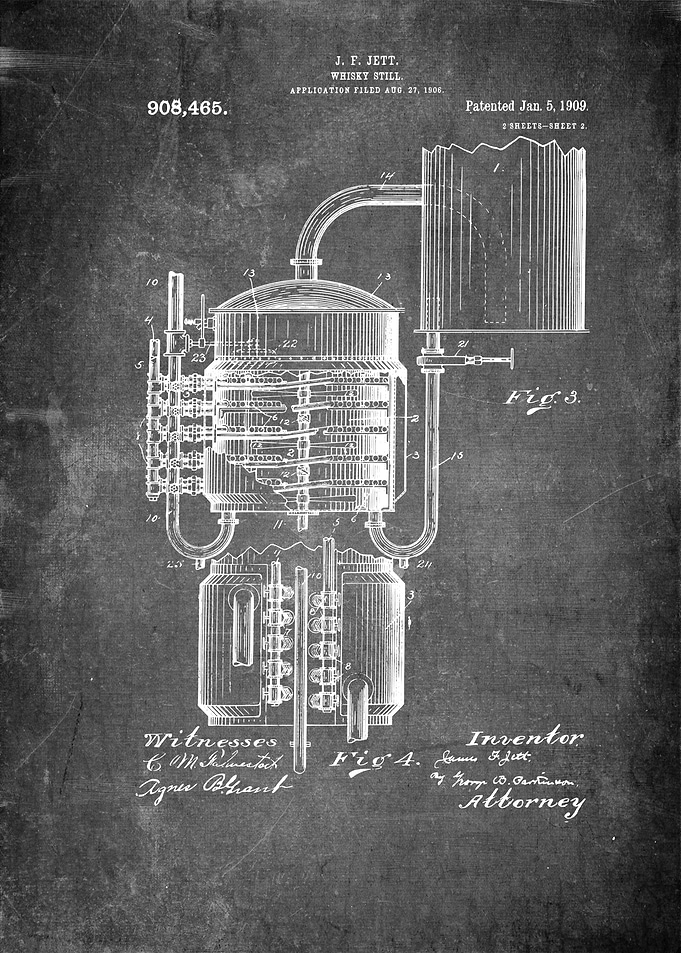 Whiskey Still Patent