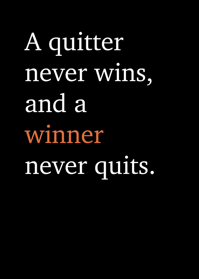Winner Quote