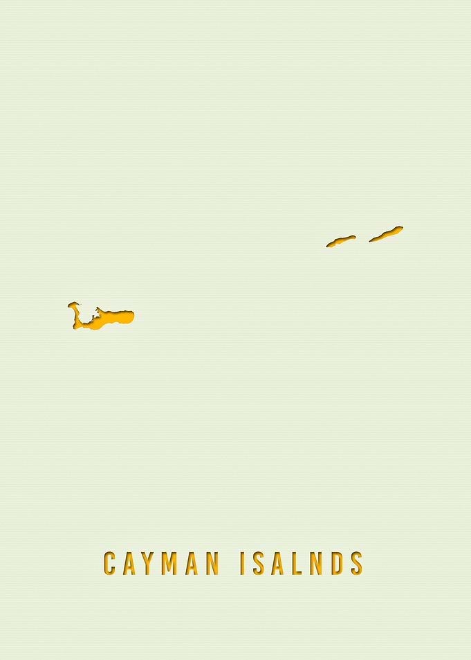 MAP OF CAYMAN ISLANDS