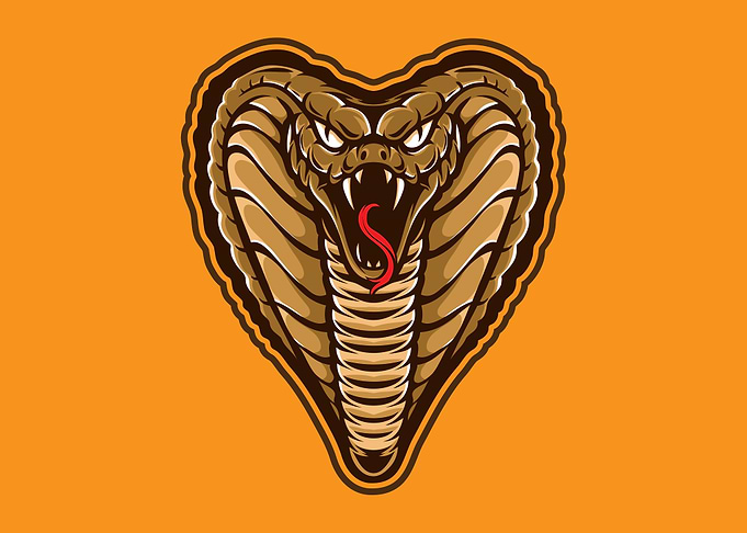 Cobra head detailed art