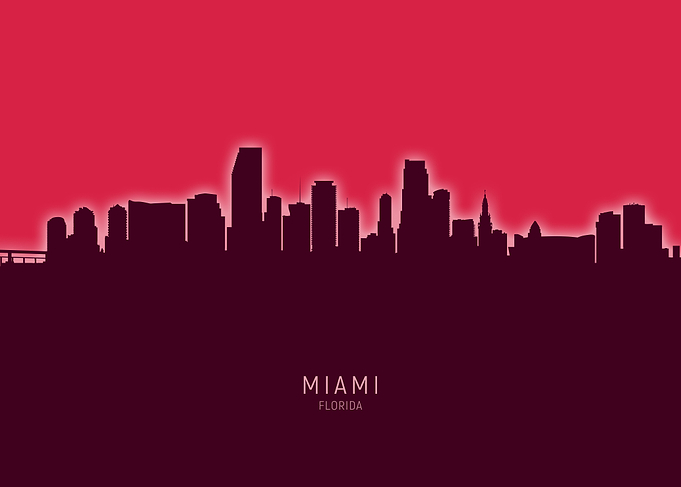 Miami Skyline Florida