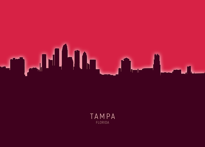 Tampa Skyline Florida
