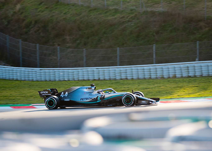 Hamilton and the tyres