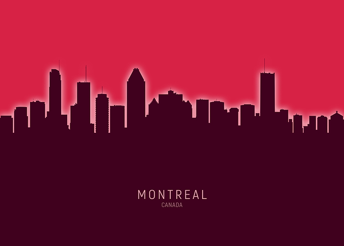 Montreal Skyline Canada
