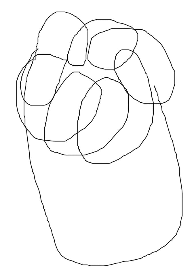 original abstract line