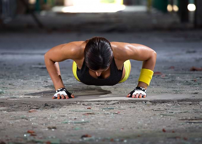 Fitness gym workout