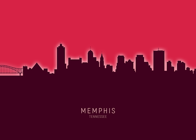Memphis Skyline Tennessee
